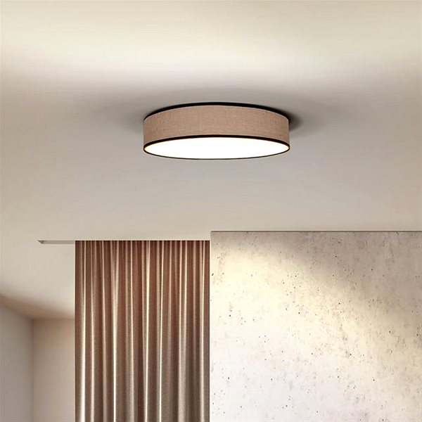 Mennyezeti lámpa Solight Brownie LED lámpa távirányítóval, 50cm ...