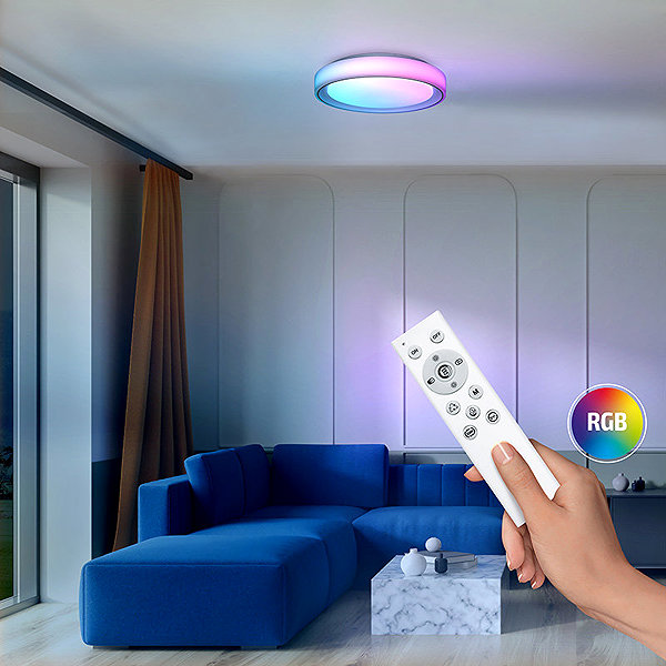 Deckenleuchte Solight LED Beleuchtung WO8015, weiß ...