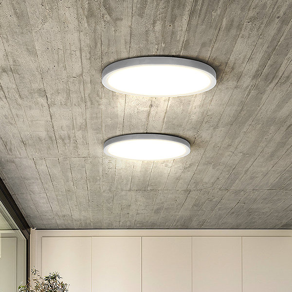 Solight LED ceiling light WO8019, white .