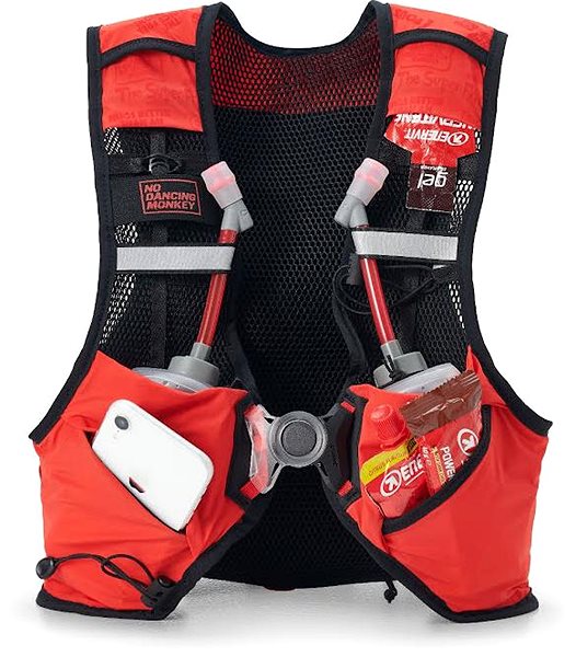 Sportovní batoh Uswe Pace 8 red/black L-XL .