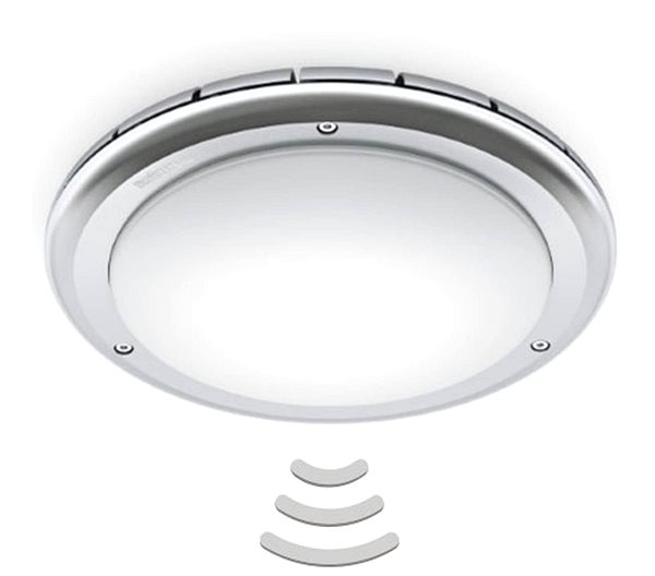 Ceiling Light Steinel 034948 - LED Outdoor Ceiling Light with Sensor, LED/16W/230V Features/technology
