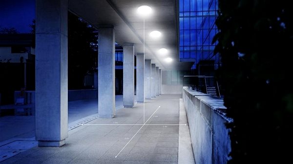 Ceiling Light Steinel 035495 - LED Outdoor Light with Sensor QUATTRO, LED/14W/230V/IP54 ...