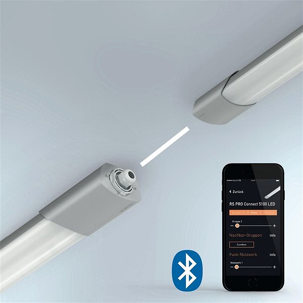 Ceiling Light Steinel 052904 - RS PRO Connect 5100, LED/30W/230V/IP66/4000K Features/technology