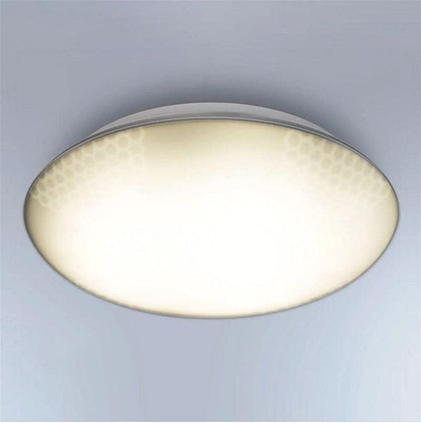 Ceiling Light Steinel 035433 - LED Outdoor Ceiling Light with Sensor QUATTRO, LED/14W/230V/IP54 Lifestyle