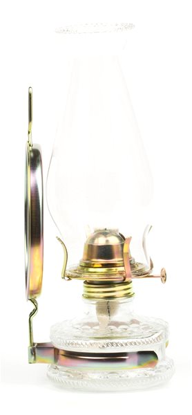 Stojaca lampa Petrolejová lampa Eagle zrkadlová 32 cm ...