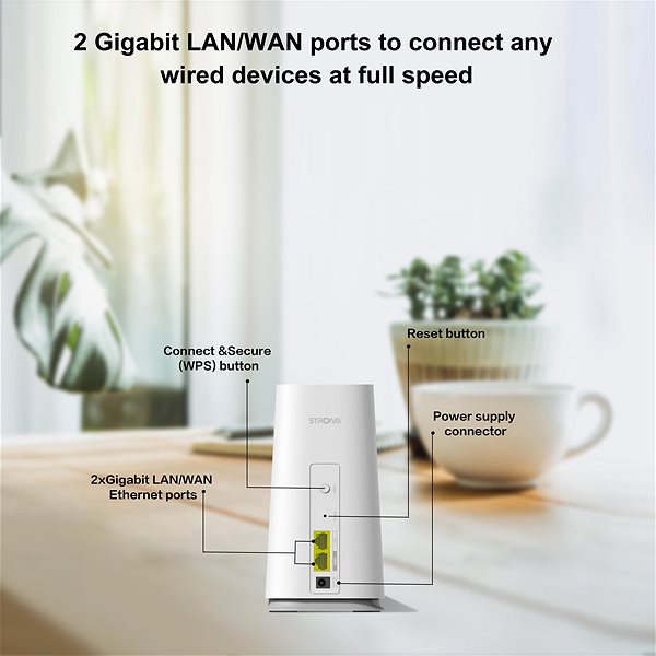 WiFi systém STRONG MESHKIT2100 Vlastnosti/technologie