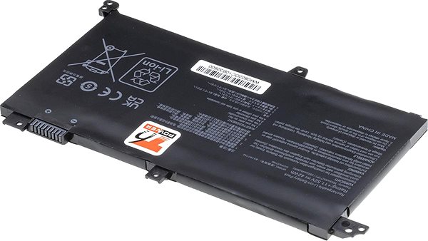 Laptop akkumulátor T6 Power Asus X571LI kompatibilis, Li-Poly, 11,52 V, 3650 mAh (42 Wh), fekete ...