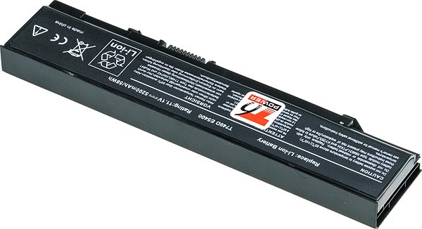 Laptop akkumulátor T6 Power Dell Latitude E5400, E5500, 5200 mAh, 58 Wh, 6 cellás ...