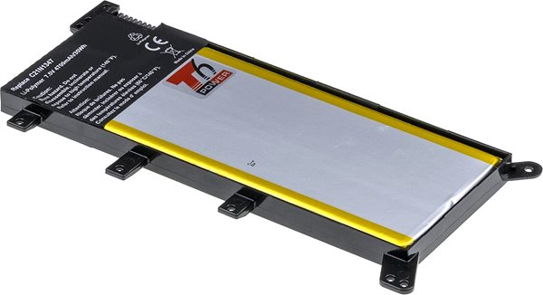 Baterie do notebooku T6 Power pro Asus X555QG, Li-Poly, 7,5 V, 4700 mAh (35 Wh), černá ...