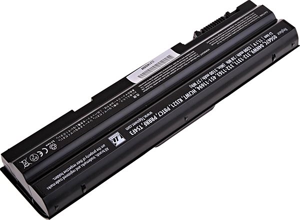 Baterie do notebooku T6 Power pro Dell Latitude E6520, Li-Ion, 11,1 V, 5200 mAh (58 Wh), černá ...