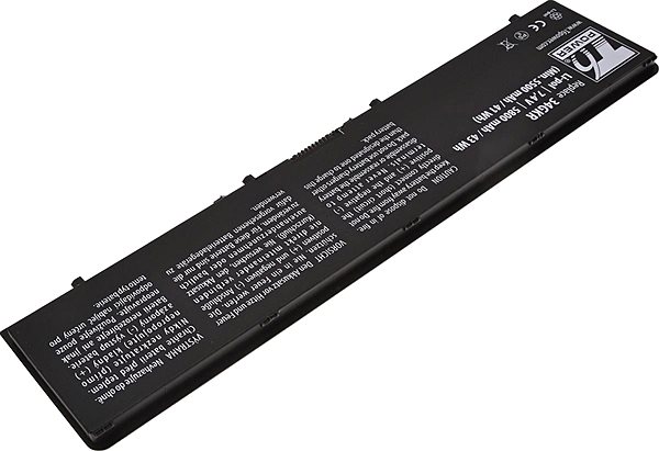 Batéria do notebooku T6 Power pre notebook Dell F38HT, Li-Poly, 7,4 V, 5800 mAh (43 Wh), čierna ...