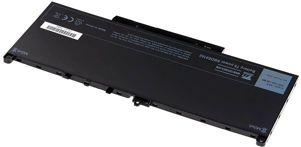 Batéria do notebooku T6 Power pre notebook Dell MC34Y, Li-Poly, 7,6 V, 7200 mAh (55 Wh), čierna ...