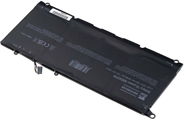 Batéria do notebooku T6 Power pre Dell XPS 13 9350, Li-Poly, 7,6 V, 7368 mAh (56 Wh), čierna ...