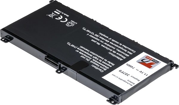 Batéria do notebooku T6 Power pre Dell Inspiron 15 7566, Li-Ion, 11,1 V, 6660 mAh (74 Wh), čierna ...