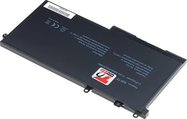 Batéria do notebooku T6 Power na Dell Latitude 5290, Li-Poly, 11,4 V, 4450 mAh (51 Wh), čierna ...