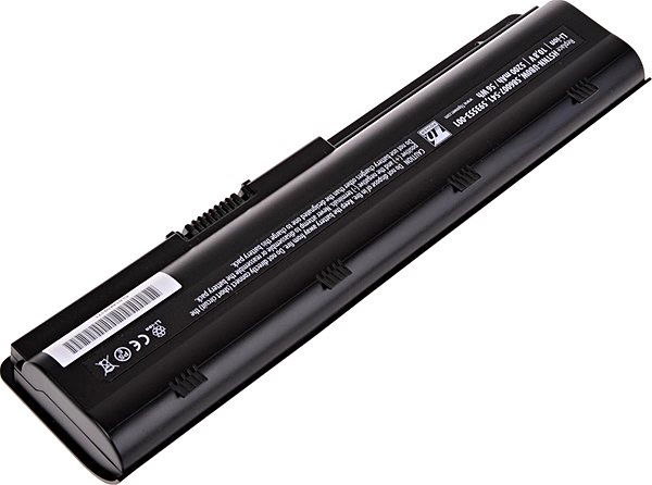Laptop akkumulátor T6 Power Hewlett Packard 650 kompatibilis, Li-Ion, 10,8 V, 5200 mAh (56 Wh), fekete ...