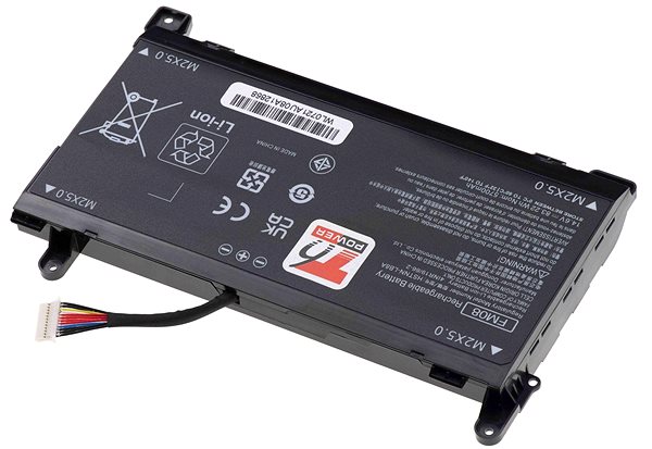 Batéria do notebooku T6 Power na Hewlett Packard Omen 17-an000 GTX 1050 serie, Li-Ion, 14,6 V, 5700 mAh (83 Wh), čierna ...