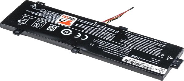 Batéria do notebooku T6 Power pre notebook Lenovo L15C2PB7, Li-Poly, 7,6 V, 3950 mAh (30 Wh), čierna ...