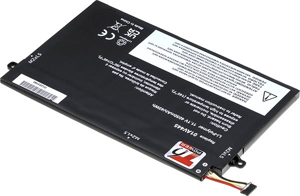 Batéria do notebooku T6 Power pre Lenovo ThinkPad E14 20RA, Li-Poly, 11,1 V, 4050 mAh (45 Wh), čierna ...