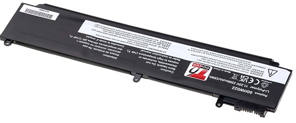 Batéria do notebooku T6 Power pre Lenovo ThinkPad T470s, Li-Poly, 11,25 V, 2200 mAh (25 Wh), čierna ...