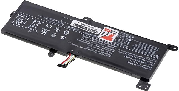 Laptop akkumulátor T6 Power Lenovo V14-ADA 82C6 kompatibilis, Li-Poly, 7,4 V, 4050 mAh (30 Wh), fekete ...