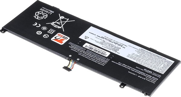 Laptop akkumulátor T6 Power Lenovo SB10W67202 kompatibilis, Li-Poly, 15,36 V, 2964 mAh, 45 Wh ...