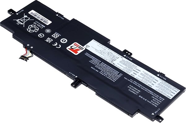 Baterie do notebooku T6 Power pro notebook Lenovo SB10W51914, Li-Poly, 15,36 V, 3711 mAh (57 Wh), černá ...