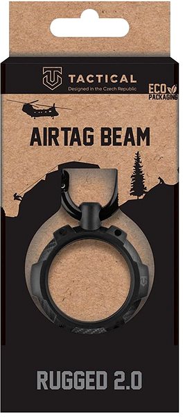 AirTag Key Ring Tactical Airtag Beam Rugged 2.0 Black ...