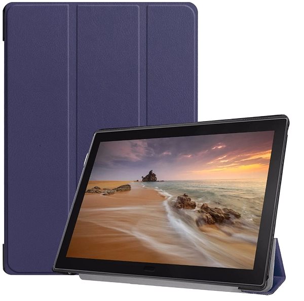 Tablet Case Tactical Book Tri Fold Case for Huawei MediaPad T3 10, Blue Lifestyle
