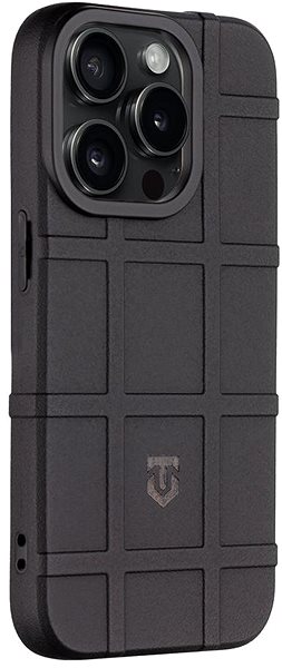 Telefon tok Tactical Infantry Apple iPhone 15 Pro fekete tok ...