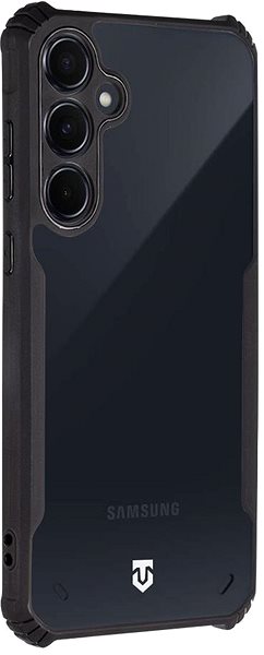 Handyhülle Tactical Quantum Stealth Abdeckung für Samsung Galaxy A55 5G, transparent/schwarz ...