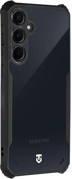 Handyhülle Tactical Quantum Stealth Abdeckung für Samsung Galaxy A35 5G, transparent/schwarz ...