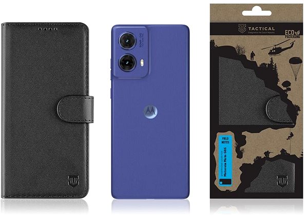 Mobiltelefon tok Tactical Field Notes Motorola Moto G85 5G Black tok ...