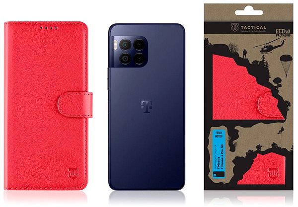 Handyhülle Tactical Field Notes für das T-Mobile T Phone 2 Pro 5G Red ...