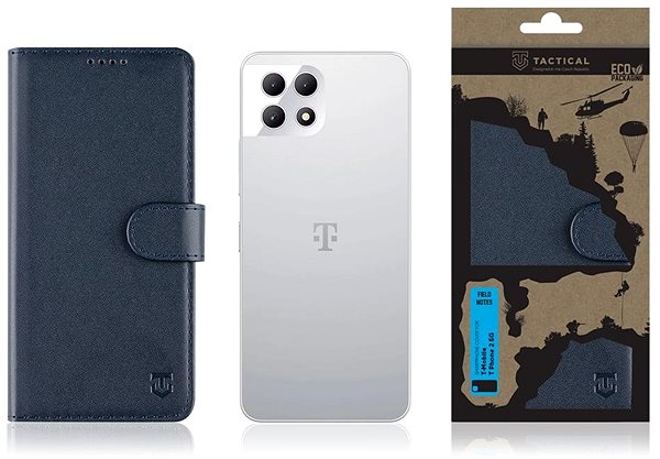 Softcase-Handyhülle Tactical Field Notes für das T-Mobile T Phone 2 5G Blue ...