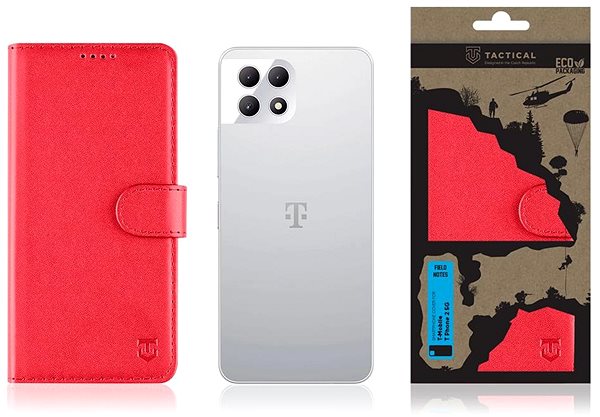 Handyhülle Tactical Field Notes für das T-Mobile T Phone 2 5G Red ...