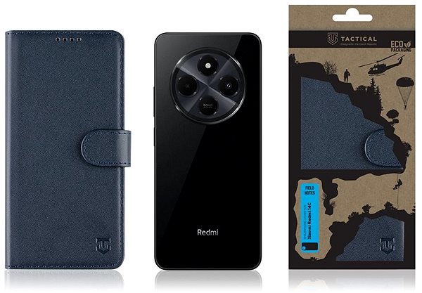 Softcase-Handyhülle Tactical Field Notes pro Xiaomi Redmi 14C Blau ...