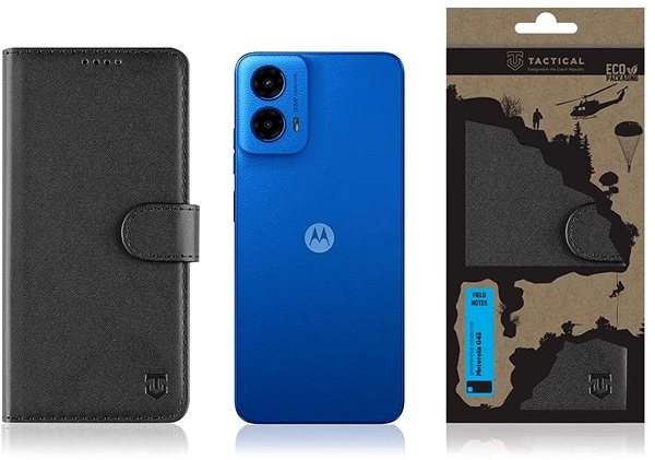 Mobiltelefon tok Tactical Field Notes Motorola G45 Black tok ...