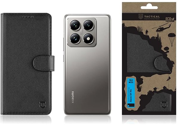 Softcase-Handyhülle Tactical Field Notes für Xiaomi 14T Pro Schwarz ...