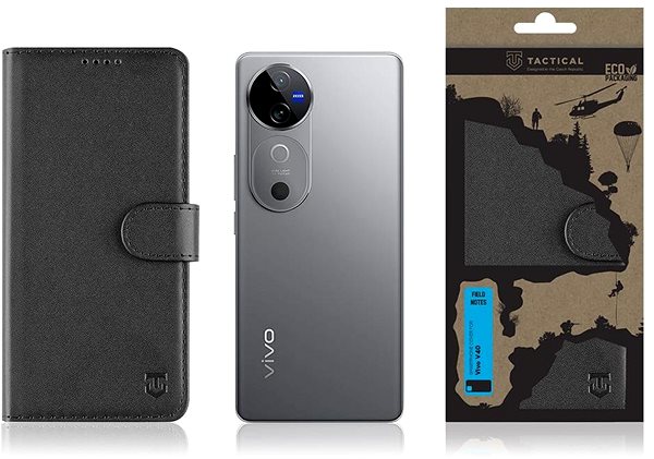 Softcase-Handyhülle Tactical Field Notes für Vivo V40 Schwarz ...