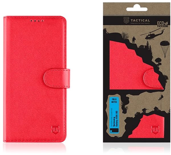 Softcase-Handyhülle Tactical Field Notes für Samsung Galaxy A56 5G Red ...