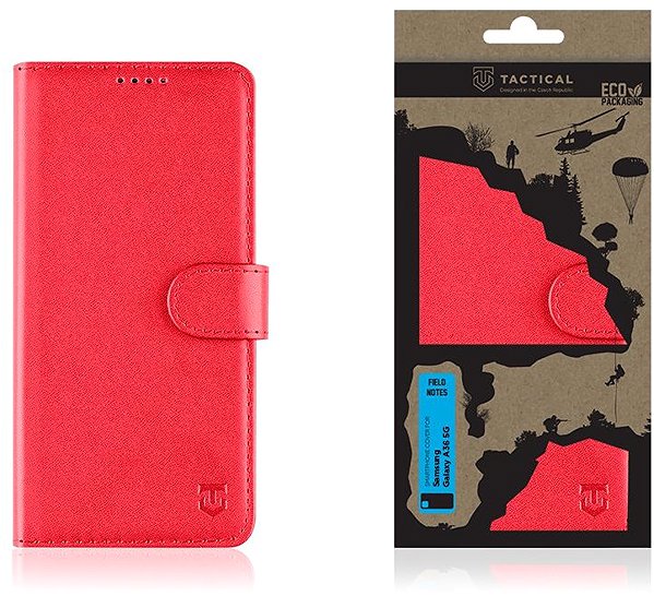 Softcase-Handyhülle Tactical Field Notes für Samsung Galaxy A36 5G Red ...