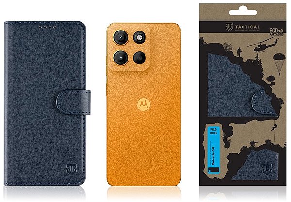 Pouzdro na mobil Tactical Field Notes pro Motorola G15 Blue ...
