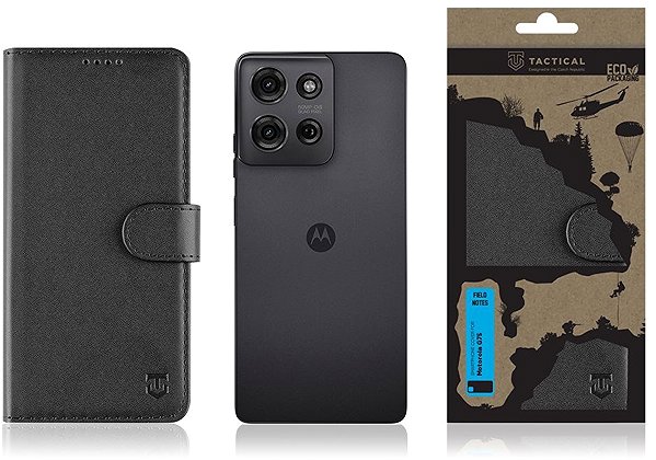 Softcase-Handyhülle Tactical Field Notes für Motorola G75 Black ...