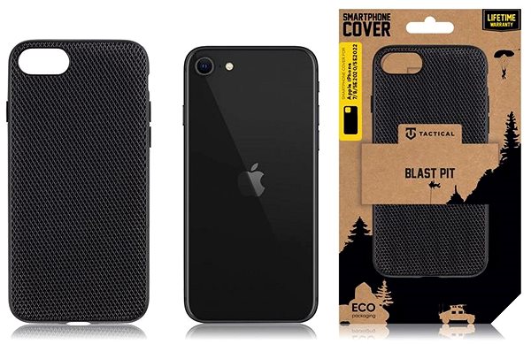 Telefon tok Tactical Blast Pit tok az Apple iPhone 7/8/SE2020/SE2022 készülékhez Black ...