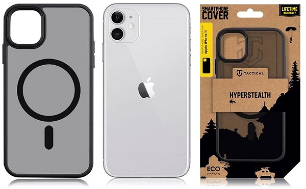 Handyhülle Tactical MagForce Hyperstealth Cover für Apple iPhone 11 Asphalt ...