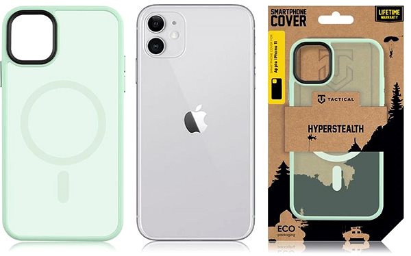 Handyhülle Tactical MagForce Hyperstealth Cover für das Apple iPhone 11 Beach Green ...