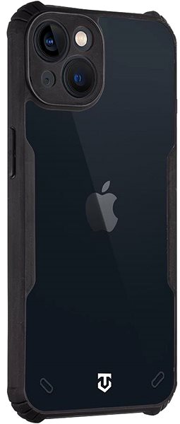 Telefon tok Tactical Quantum Stealth Apple iPhone 13 átlátszó/fekete tok ...