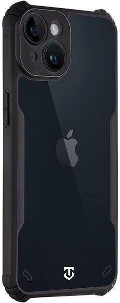 Kryt pre mobil Tactical Quantum Stealth Kryt pre Apple iPhone 14 Clear/Black .