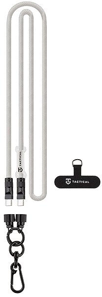 Tápkábel Tactical Wire Snake USB-C 1,2 m, White ...